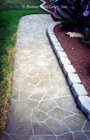 Pin On Stenciled Concrete Butterfield Color