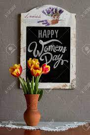 Whatever your traditional date, the marketing preparation for email campaigns. International Women S Day Happy Womens Day Message Written On Stock Photo Picture And Royalty Free Image Image 53314613