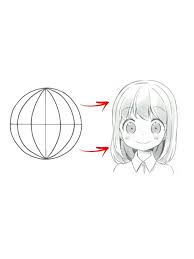 How To Draw Anime Head Easy Anime Head Anime Drawings Anime Drawings For Beginners