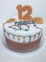Tarta Stranger Things Cake Birthday Cake Food