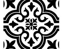 Download Large 12 X 12 Havana Tile Stencil Paint Wall Treatments Supplies Tools Home Improvement Ohmychalk Com
