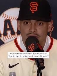 Willy Adames Talks About Moving to San Francisco