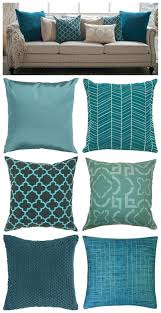 Teal Pillows Teal Living Rooms Living Room Turquoise Living Room Pillows