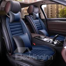 All Seasons Cotton Filler Five Seats Combination Type Universal Seat Covers Leather Car Seats Leather Car Seat Covers Car Seats