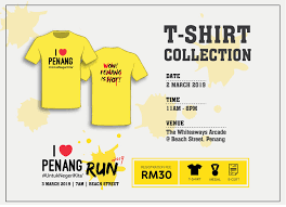 I love penang run is back & we should join #untuknegerikita. I Love Penang I Love Penang Run 2019 T Shirt Facebook