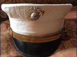 Ww I Usmc Officers Dress Hat Military Marines Usmc Us Marine Corps