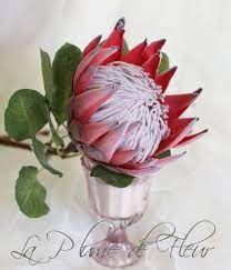 Rust Red King Protea Artificial Silk Flower Perfect For Diy Wedding Home Decor And Craft Artificial Silk Flowers Protea Flower King Protea