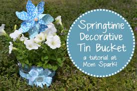 Check spelling or type a new query. Springtime Decorative Tin Bucket Craft Tutorial Mom Spark Mom Blogger