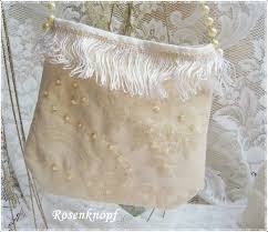 Tasche Bridal Bag Ivory Sequins Embroidery Handbag Women S Handbag Shoulder Bag Unikat Bride Women S Wedding Evening Bag Fringe Damenhandtaschen Brauttasche Abendtaschen