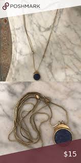Madewell Pivot Pendent Necklace Lapis Lazuli Pendent Necklace Womens Jewelry Necklace Madewell Jewelry One point for every dollar.