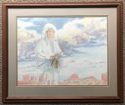 Texie Ruth McGowan Art Print- Native American Chief