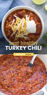 Healthy Turkey Chili Turkey Chili Recipe Easy Turkey Chili Recipe Crockpot Chili Recipe Easy