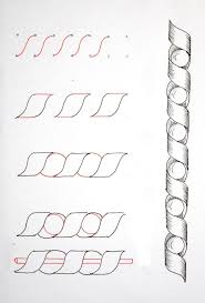 Design To Draw Draw Pattern Drawing A Corkscrew Coil Draw Pattern Inspiration Preview Pattern Descri Zentangle Patterns Tangle Pattern Zentangle