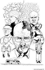 Sketch #4370 breaking bad x edit description. Coloriage Breaking Bad 2 Coloring Pages Printable