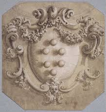 Cartouche With The Medici Coat Of Arms Coat Of Arms Arms Wood Carving