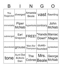 See more ideas about maniac magee, magee, novel studies. Maniac Magee Characters Bingo Card
