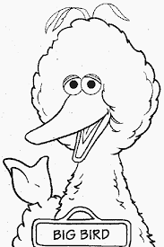 These free printable elmo coloring pages online are fun as they take your child on an adventure with the cute muppet. Big Bird Sesame Street Coloring Pages Sesame Street Coloring Pages Bird Coloring Pages Elmo Coloring Pages