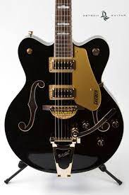 Gretsch G5422t Black Gold Gretsch Electric Guitar For Sale Custom Electric Guitars