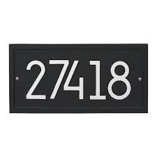 Find house number address plaque. How To Choose An Address Plaque And Sign Foter