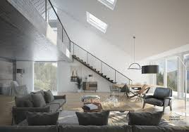 Check spelling or type a new query. 4 Stylish Homes With Slanted Ceilings Slanted Ceiling Living Room Sloped Ceiling Living Room Slanted Ceiling