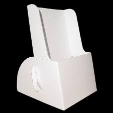 Fits on desktops or can be mounted to walls and doors. Paper Brochure Holder Template Insymbio