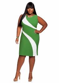 Black And White Color Block Dress Plus Size Ashley Stewart Women S Plus Size Wave Color Block Dress Plus Size Fashion Plus Size Dresses Colorblock Dress