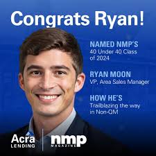 Our Area Sales Manager, Ryan Moon, has been recognized in NMP's 40 Under 40  Class of 2024!