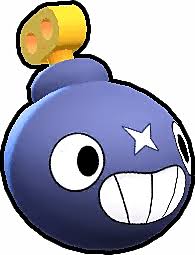 He throws mines, and his super makes his head detach, seek a target and explode. Tick Brawl Stars Clasher Us