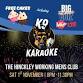 karaoke @ the Hinckley Working mens club event in Hinckley