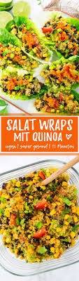 Super Gesunde Vegane Wraps Mit Quinoa Vegan Heaven Rezept Vegane Wraps Quinoa Gesunde Rezepte