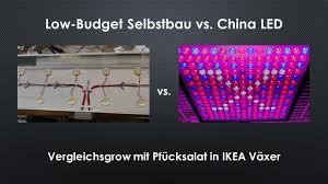 China Led Vs Low Budget Selbstbau Led Auf Ikea Vaxer Teil 1 Youtube