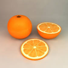 Orange Orange Model 3d Model