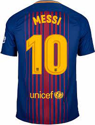 Messi also failed to score in the second leg. Nike Lionel Messi Barcelona Home Jersey 2017 18