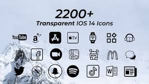 2200 Iphone Ios 14 App Png Icons Pack Transparent Black Icon Aesthetic Social Media Phone Io Icon Pack Icon Png Icons