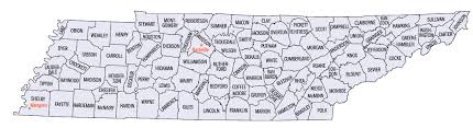 Select a county in the dropdown menu above to view the dashboard. Map Of Tennessee Map Counties Weltkarte Com Karten Und Stadtplane Der Welt