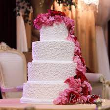 A wedding cake is traditionally torted, which is a fancy word for thin layers of cake and filling stacked together to give you a moist, flavourful dessert. Patty S Cakes Has The Best Cakes Patty S Cakes And Desserts