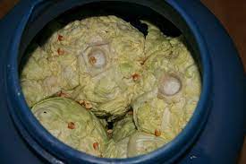 După o zi varza murată va fi gata. Varza Murata Un Elefant Se Legana