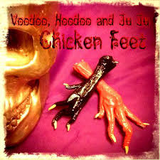 Basically, anything that belongs to you that you do not want stolen. Voodoo Chicken Feet By Puzuzu