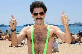 As featured in the comedy classic, borat: Sacha Baron Cohen Offers To Pay Fines For Tourists Inspired By Borat And His Mankini Lonely Planet