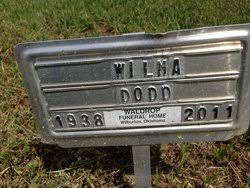 Wilma Joyce Bartholemy Dodd (1938-2011)