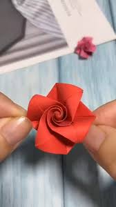 Cute Flower Paper Art Art Cute Flower Paper In 2020 Origami Einfach Blumen Basteln Origami Anleitung Blume