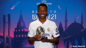 Experience of belonging to real madrid! Vinicius Jr Named Man Of The Match In Real Madrid Vs Liverpool Clash Real Madrid Cf