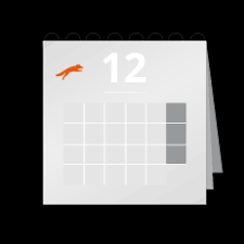 Deckblätter stellen für kinder aber auch für erwachsene eine wichtige strukturhilfe zu unterschiedlichsten themen dar. 12 Blatt Wandkalender Mit Deckblatt Fuchs Werbetechnik Freudenstadt