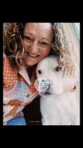 Ella Langley with Dog