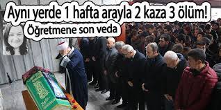 Rize haberleri ve son dakika gelişmeleri için tıklayın! Ayni Yerde 1 Hafta Arayla 2 Kaza 3 Olum