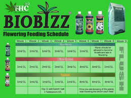 My Own Biobizz Feeding Schedule
