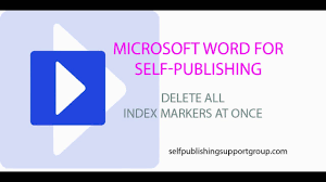 How To Delete All Index Markers At Once In Microsoft Word Youtube