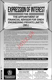 179 open jobs for financial advisor in manila. Sindh Engineering Sel Karachi Jobs 2020 Financial Advisor 2021 Job Advertisement Pakistan
