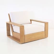 Teak Warehouse Kuba Teak Outdoor Lounge Chair Lounge Chair Outdoor Teak Patio Furniture Relaxing Chair