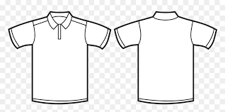 Black polo shirt design template. Polo Shirt Template Hd Png Download Vhv